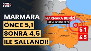 Son Dakika! Marmara Denizi'nde 3 dakika arayla 2 deprem! İstanbul dahil birçok ilde hissedildi!