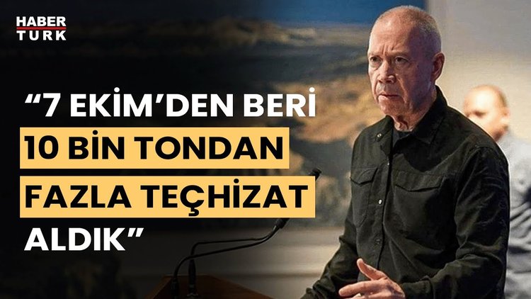 ABD&#039;den İsrail&#039;e 10 bin tonluk ekipman desteği