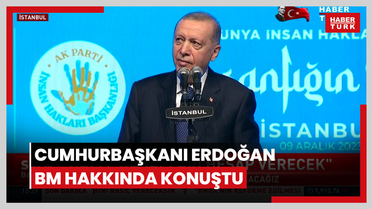 Cumhurbaşkanı Erdoğan: Adil bir dünya mümkün ama ABD ile değil