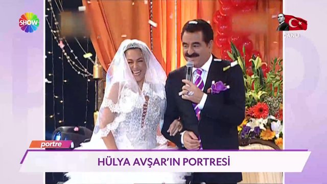 Hülya Avşar'ın portresi!