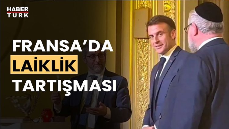 Fransa’da laiklik tartışması: Macron’un Elysee Sarayı’nda dini tören düzenletmesine tepki
