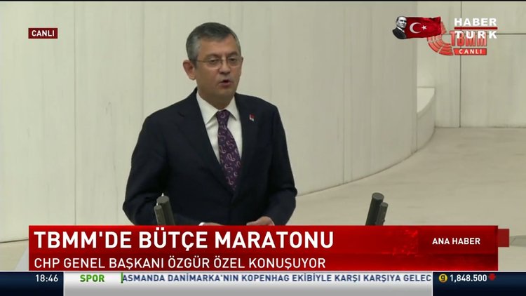CHP Lideri Özgür Özel: Vergiyi tabana değil tavana yayma zamanı geldi
