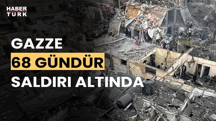 Gazze'de can kaybı 18 bin 608 oldu. Turgut Alp Boyraz aktardı