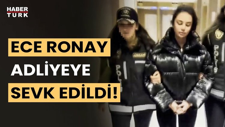 Sosyal medya fenomeni Ece Ronay adliyeye sevk edildi! Ece Ronay suçlamalara ne dedi?