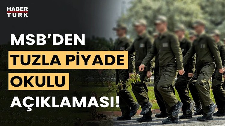 Tuzla Piyade Okulu'nda yaşanan olayla ilgili MSB'den son dakika açıklaması!