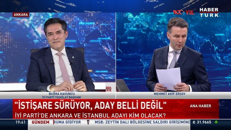 Kavuncu'dan Habertürk'e açıklamalar