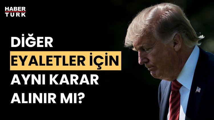 Donald Trump, Colorado'da seçime giremeyecek. Detayları Ali Çınar aktardı