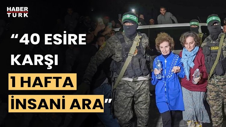 İsrail basınına göre, 40 esirin serbest bırakılması karşılığında 1 hafta &quot;insani ara&quot; önerildi!