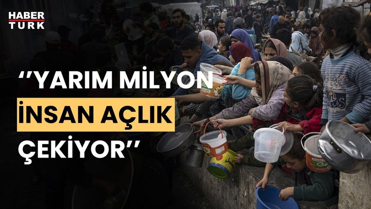 BM: Gazze'de 570 binden fazla kişi felaket düzeyinde açlıkla karşı karşıya
