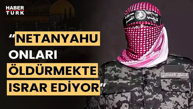 Kassam Tugayları Sözcüsü Ebu Ubeyde&#039;den açıklama... İsrail kendi esirlerini öldürüyor!