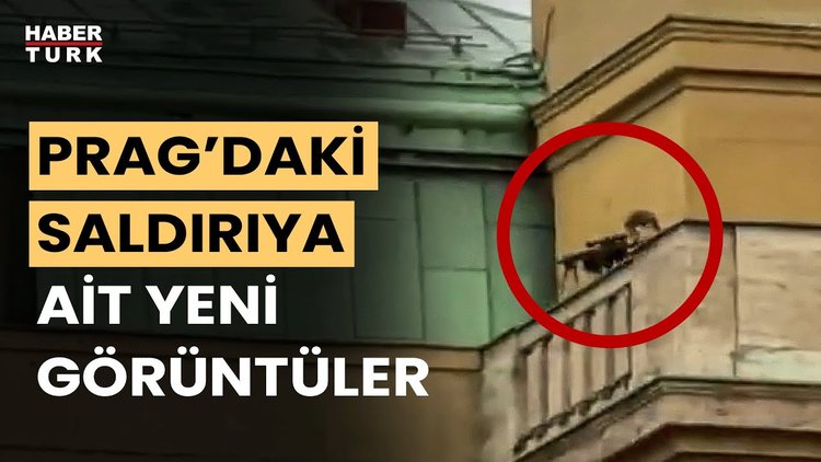Prag’daki üniversite saldırısına ait yeni görüntüler ortaya çıktı