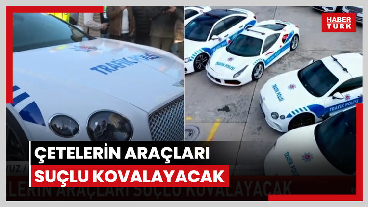 Çetelerin araçları suçluları kovalayacak