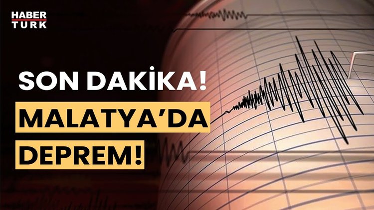 Son Dakika... Malatya&#039;da 4.3 büyüklüğünde deprem