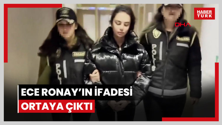 Ece Ronay'ın ifadesi ortaya çıktı | Video