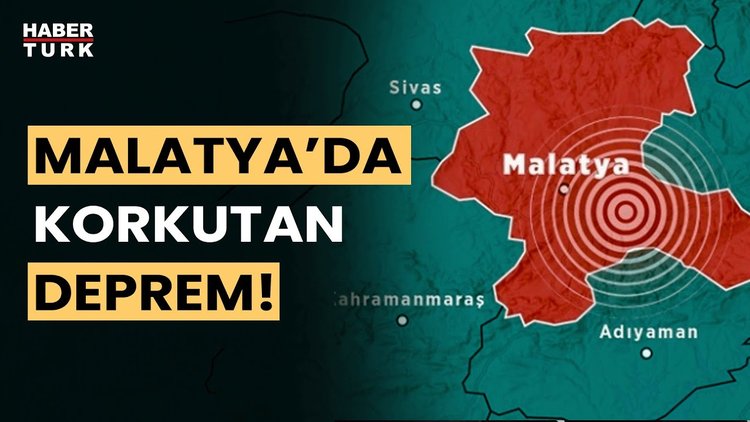 Son Dakika! Malatya&#039;da 4,6 büyüklüğünde deprem!