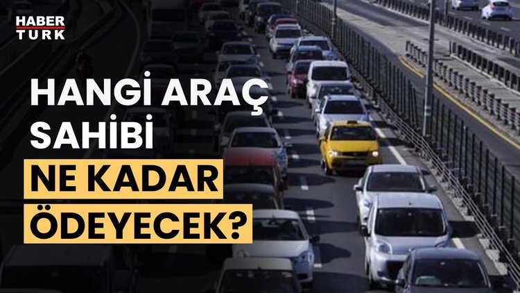 2024 yılı Motorlu Taşıtlar Vergisi belli oldu!