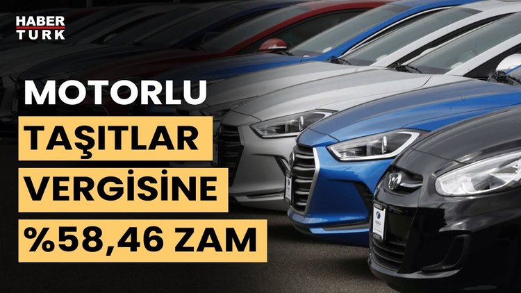 2024 yılı Motorlu Taşıtlar Vergisi (MTV) yüzde 58 zamlandı