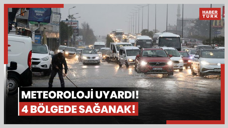 Meteoroloji'den kritik açıklama! 2024'ün ilk gününde 4 bölgede sağanak!