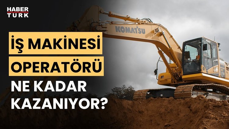 İş Makinesi Operatörlüğüne ilgi büyük... Mustafa Çetin anlattı