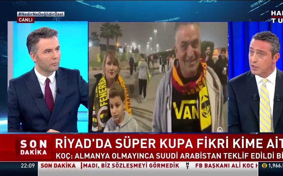 Riyad'da Süper Kupa fikri kime ait? Fenerbahçe Başkanı Ali Koç açıkladı