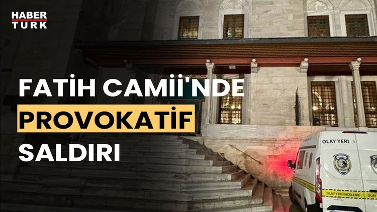 Fatih Camii imamına bıçaklı saldırı!