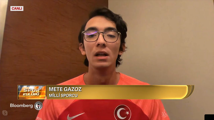 Mete Gazoz: Türk halkının desteği daha fazlası için teşvik ediyor