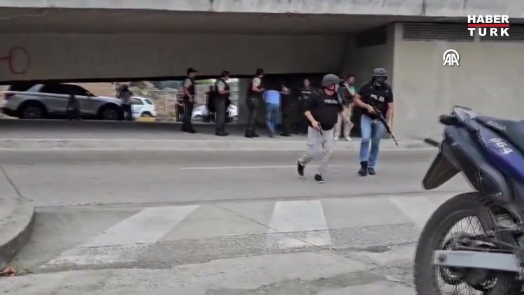 Polisler Ekvador'da operasyon başlattı
