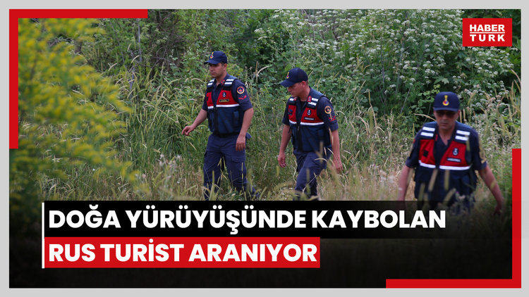 Doğa yürüyüşünde kaybolan Rus turist aranıyor