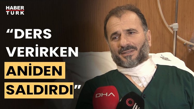 Fatih Camisi imamı saldırı anını anlattı: Öğrencilerim canlarını siper etti