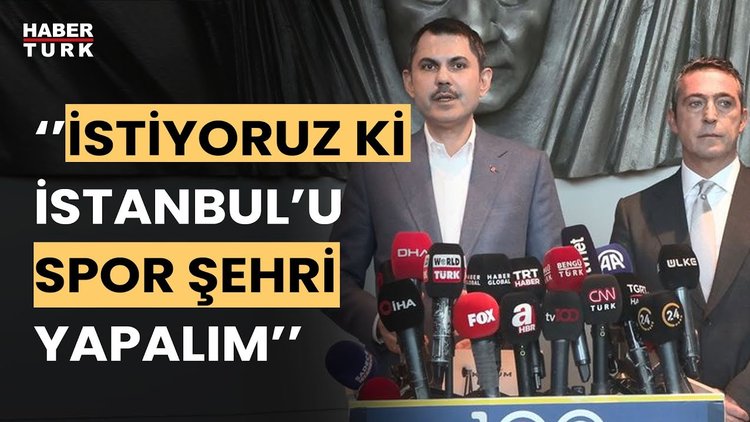  İBB Başkan Adayı Murat Kurum'dan kulüplere ziyaret