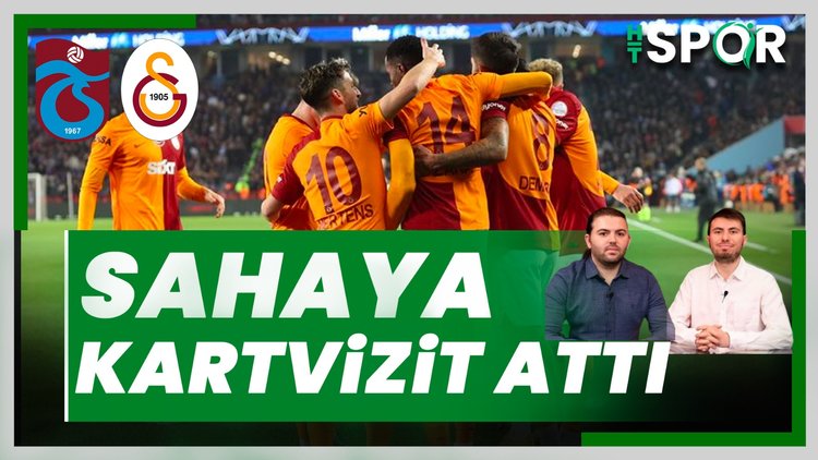 Okan Buruk, Trabzon'da sahaya kartvizit attı