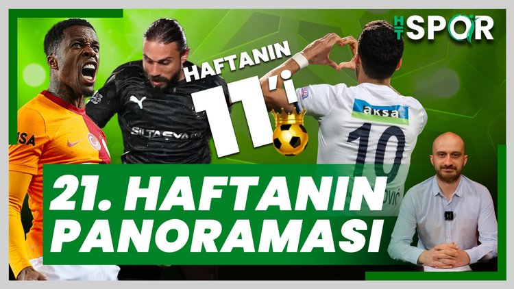 Süper Lig'de 21. haftanın panoraması! Fenerbahçe takıldı, Galatasaray Zaha ile şov yaptı