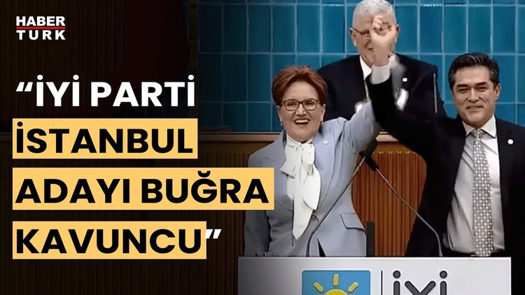 İYİ Parti&#039;nin İstanbul Büyükşehir Belediye başkan adayı Buğra Kavuncu
