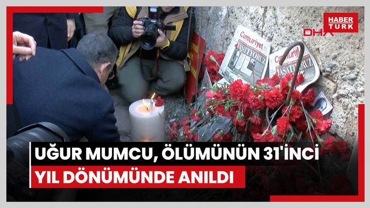 Uğur Mumcu, ölümünün 31'inci yıl dönümünde anıldı