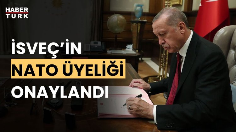 Cumhurbaşkanı Erdoğan İsveç kararını imzaladı