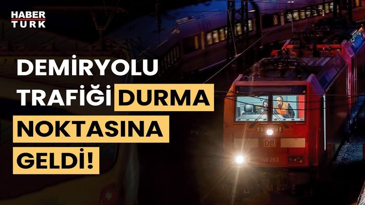 Almanya'nın 126 saatlik en uzun grevi başladı!