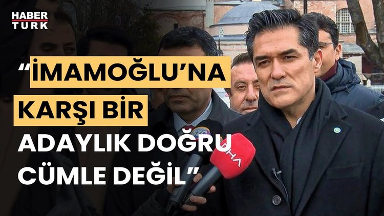 İYİ Parti&#039;nin İstanbul adayı Buğra Kavuncu&#039;dan &#039;İmamoğlu&#039; açıklaması
