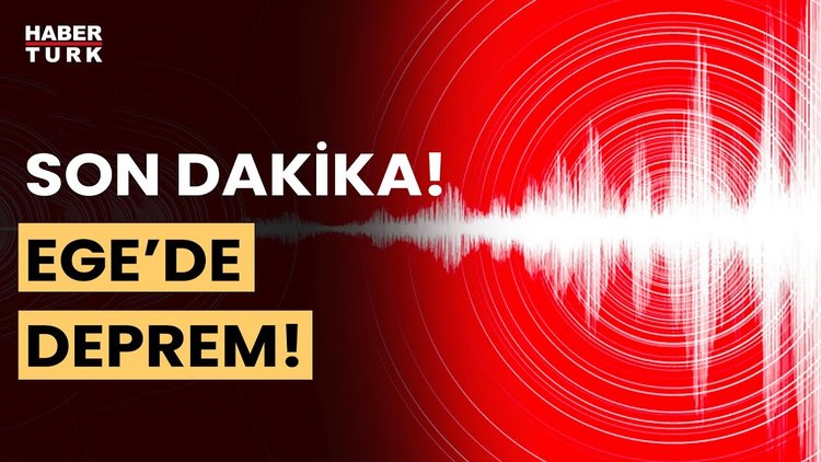 SON DAKİKA: Ege'de 5,1 büyüklüğünde deprem: İzmir ve çevre illerde hissedildi!