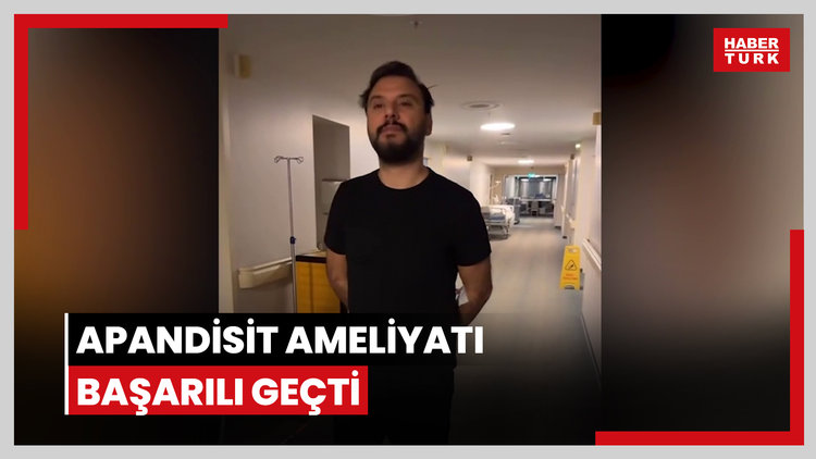 Alişan'dan haber var: Apandisit ameliyatı başarılı geçti