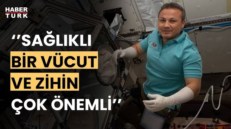Alper Gezeravcı, astronot olmanın şifrelerini Gebzeli öğrencilerle paylaştı