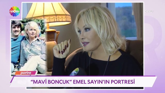 ''Mavi Boncuk'' Emel Sayın'ın portresi!