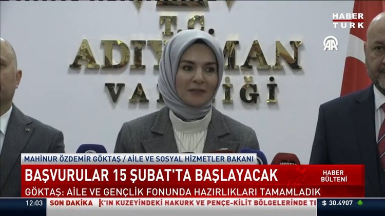 Aile ve Gençlik fonuna başvurular 15 Şubat'ta başlayacak