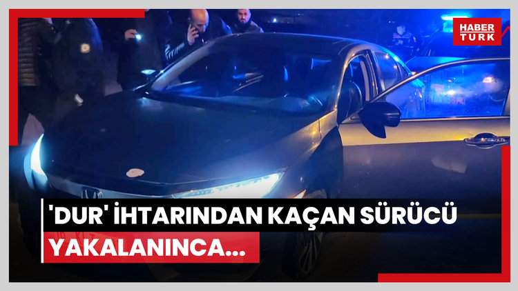 'Dur' ihtarına uymadı, yakalanınca 'Psikolojik sorunlarım var' dedi