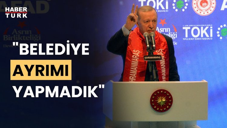 Cumhurbaşkanı Erdoğan: Birileri çıkmış Hatay’da söylediğimiz ifadelerin üzerinde tepiniyor