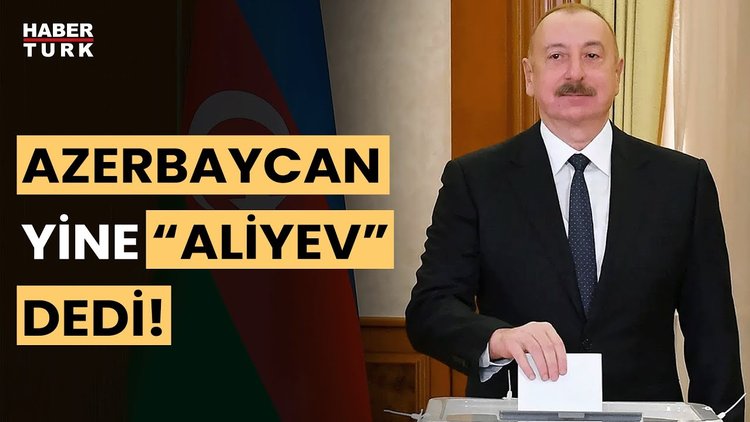 Azerbaycan&#039;da halk bir kez daha &quot;Aliyev&quot; dedi!
