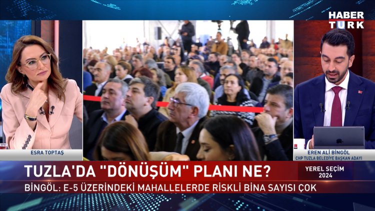Yerel Seçim 2024  - 8 Şubat 2024 (Tuzla'da CHP'nin projeleri ne? Eren Ali Bingöl anlattı )