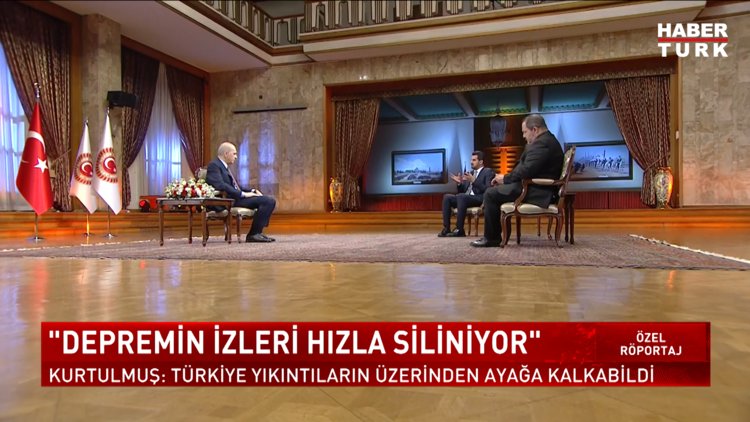 Özel Ropörtaj - 9 Şubat 2024 (TBMM Başkanı Prof. Dr. Numan Kurtulmuş Habertürk&#039;te)