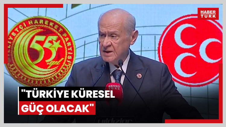 MHP lideri Bahçeli'den açıklamalar