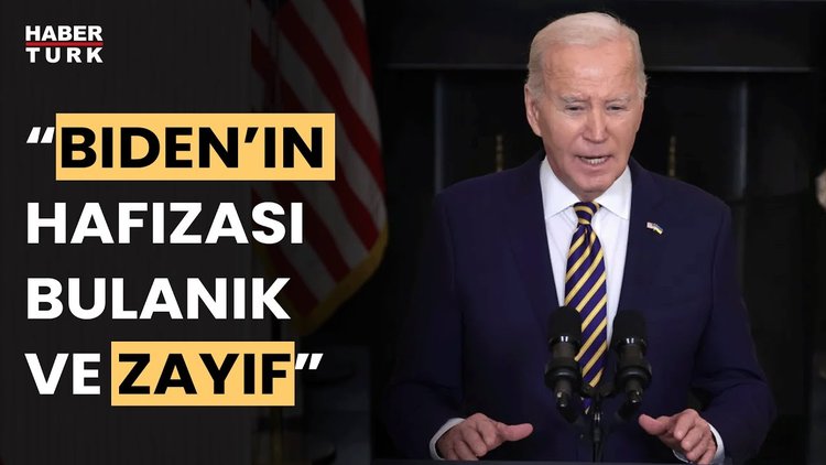 Joe Biden &quot;Hafızası bulanık ve puslu&quot; diyen savcının raporuna tepki gösterdi!