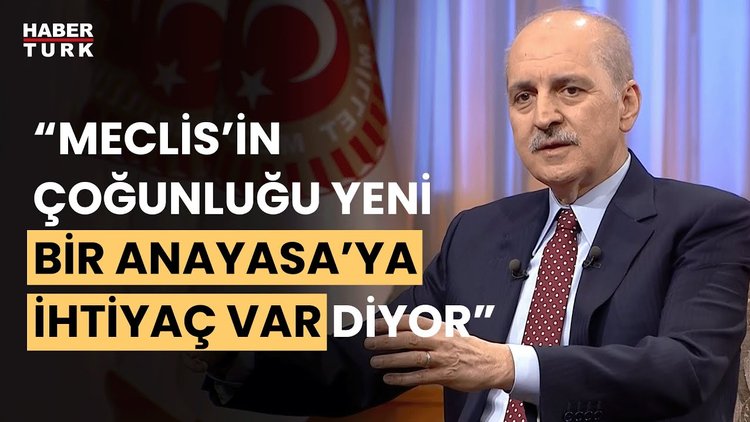 TBMM Başkanı Numan Kurtulmuş'tan yeni anayasa mesajı
